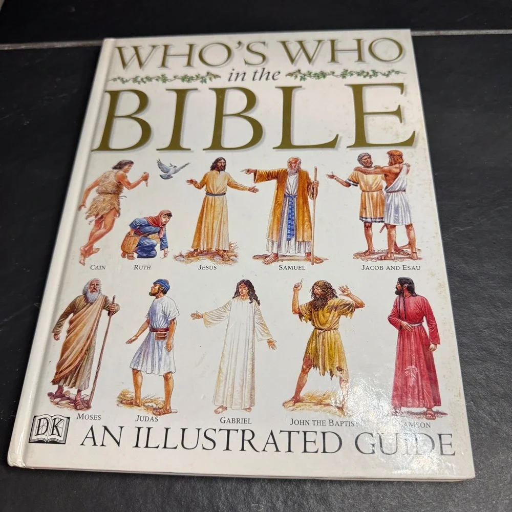 Who's Who in the Bible DK Illustrated Guide Dr Stephen Motyer 1998 Hardcover